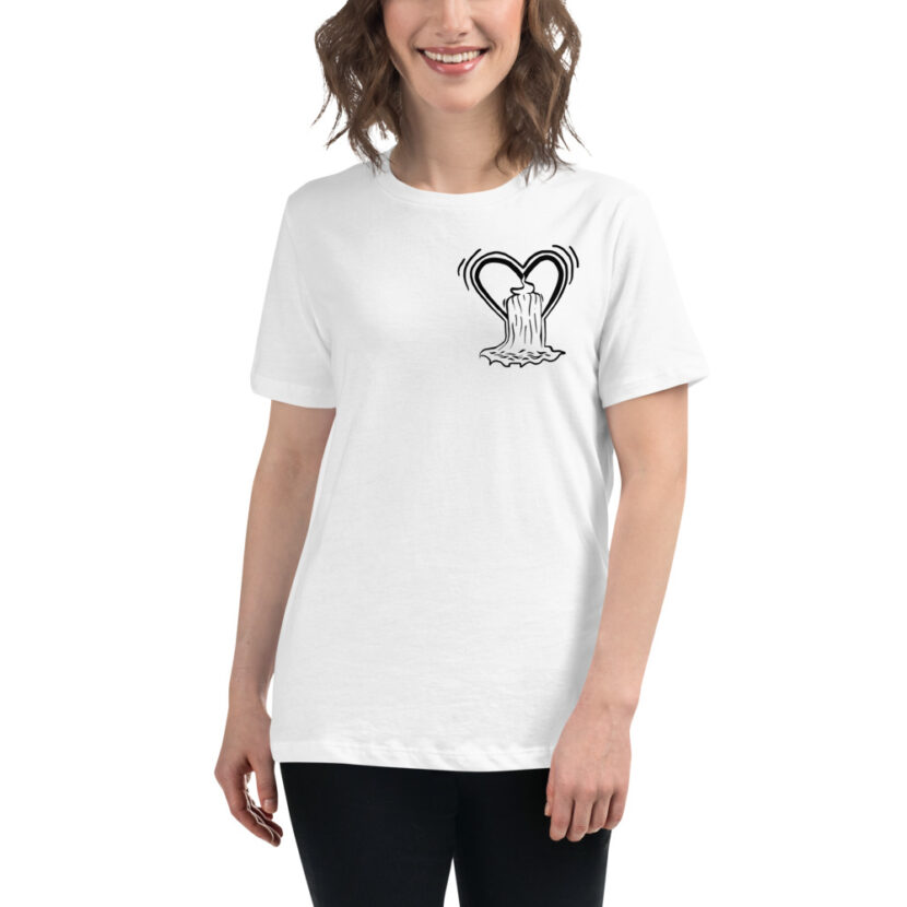 Women's Love & Water Old Skool Relaxed T-Shirt - Image 2